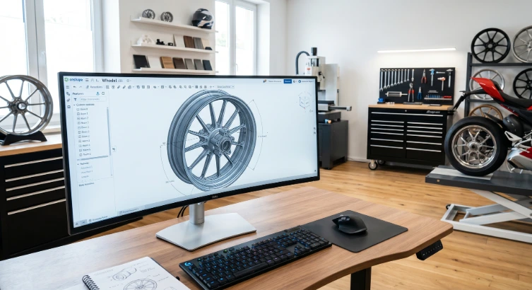 Wheel engineering CAD