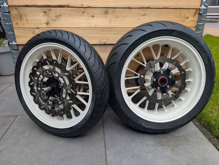 PVM 10Y wheelset for the Husqvarna Nuda