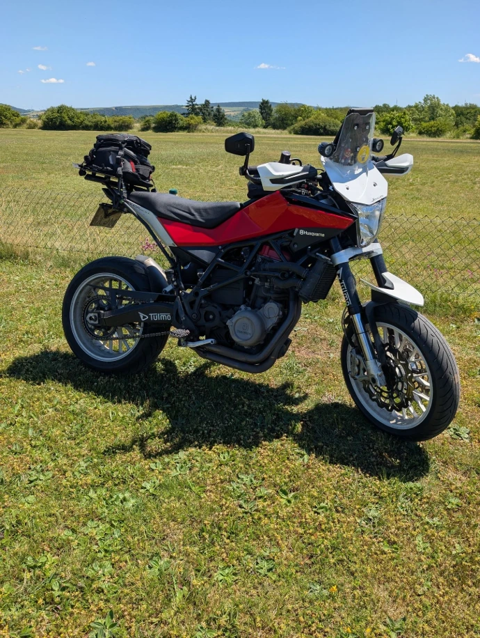 PVM 10Y wheelset in a Husqvarna Nuda